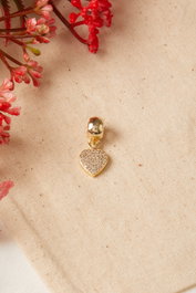 Heliophilia Silver Colgante de Metal Dorado CPN9877